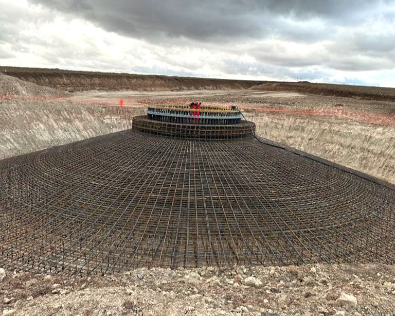 parque eolico, construção civil. obras