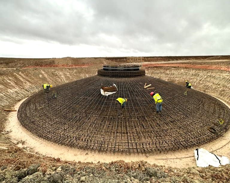 parque eolico, construção civil. obras