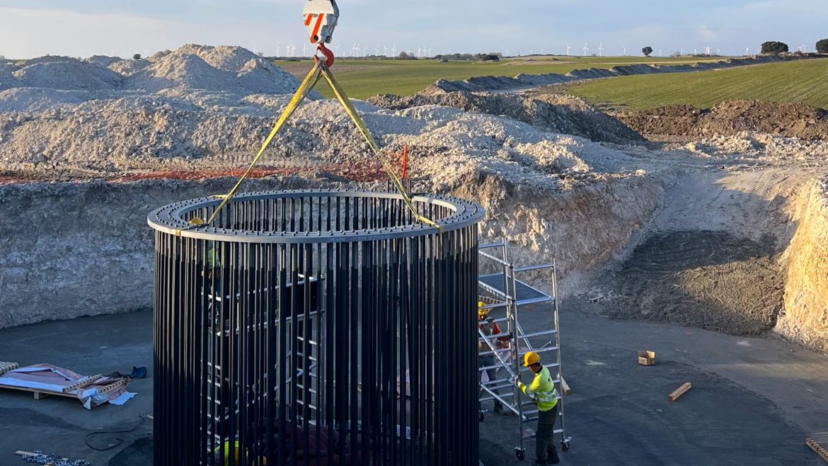 parque eolico, construção civil. obras